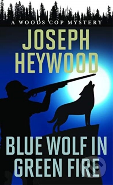 Blue Wolf in Green Fire