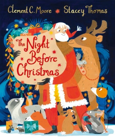 Kniha: The Night Before Christmas, illustrated by Stacey Thomas (Clement C. Moore)