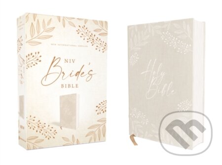 NIV, Bride's Bible, Cloth over Board, Cream, Red Letter, Comfort Print