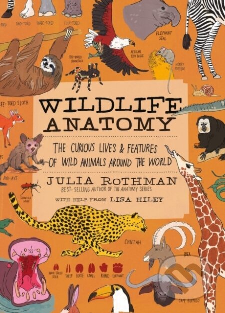 Kniha: Wildlife Anatomy (Julia Rothman)