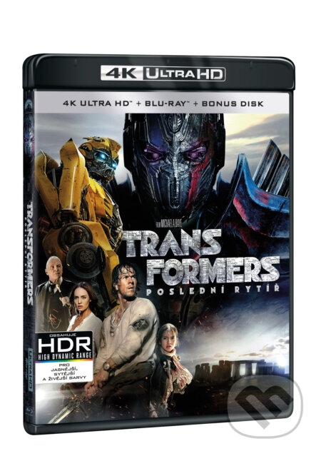 Transformers: Poslední rytíř Ultra HD Blu-ray - Michael Bay, Magicbox, 2017