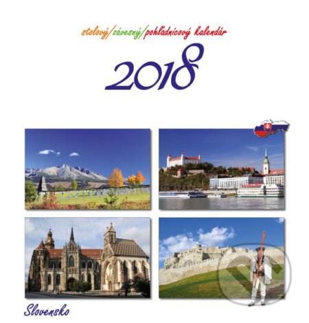 Slovensko 2018, Mapcards.net, 2017