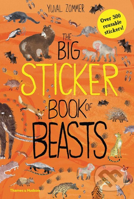The Big Sticker Book of Beasts - Yuval Zommer - kniha z kategorie Pro děti