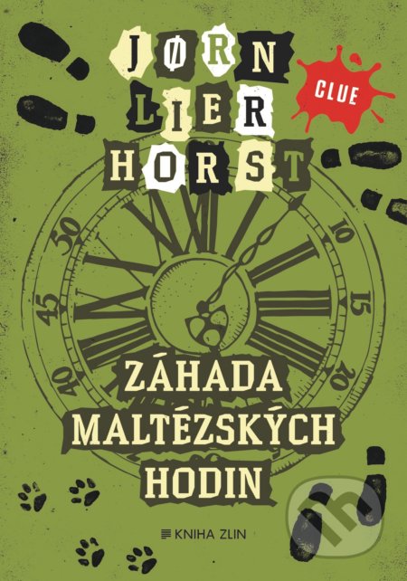 Záhada maltézských hodín - Jorn Lier Horst, Kniha Zlín, 2017