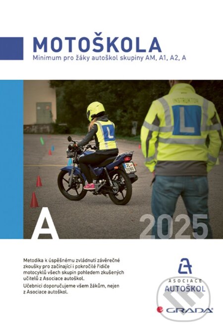 Kniha: Motoškola 2025 (Grada)