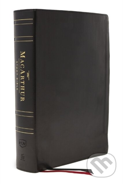 NKJV, MacArthur Study Bible, 2nd Edition, Genuine Leather, Black, Thumb-indexed, Comfort Print - kniha z kategorie Filozofie