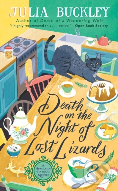 Kniha: Death on the Night of Lost Lizards (Julia Buckley). , 2021