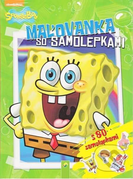 SpongeBob: Maľovanka s 80 samolepkami, Schwager & Steinlein Verlag, 2014