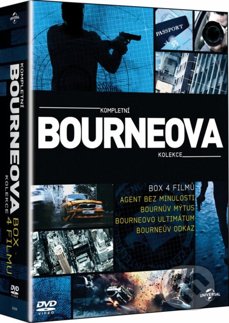 Bourneova kolekce 1 - 4 - Doug Liman, Paul Greengrass, Universal Pictures, 2013