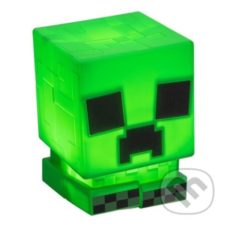Minecraft světlo SquishyGlo Creeper Zelená