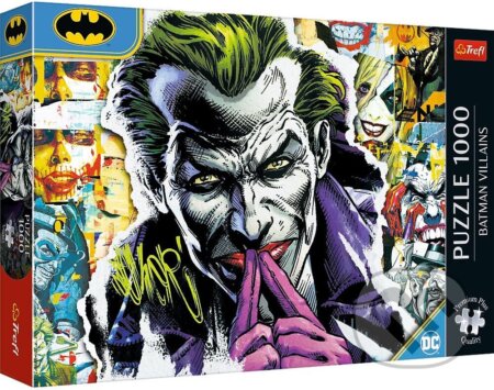 TREFL Puzzle Premium Plus Batman: Joker 1000 dílků