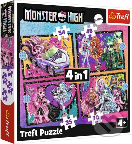 Monster High: Elektrizující den 4v1