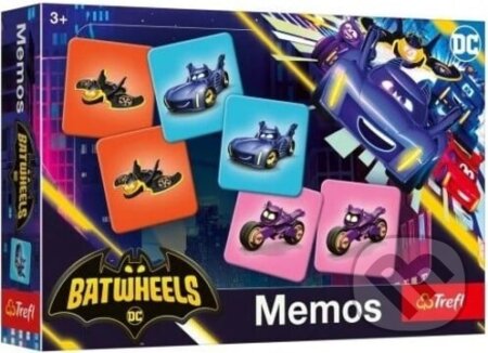 Pexeso: Batwheels - hra z kategorie Karty, pexeso