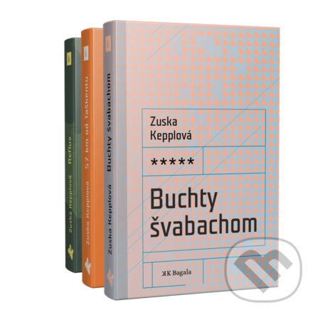 Zuska Kepplová - Sada troch kníh - Zuska Kepplová, Koloman Kertész Bagala, 2017