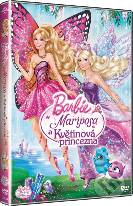 Barbie - Mariposa a Květinová princezna + přívěsek - William Lau, Bonton Film, 2013