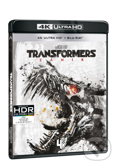 Transformers: Zánik Ultra HD Blu-ray - Michael Bay, Magicbox, 2017