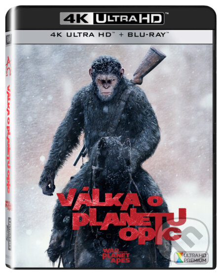 Válka o planetu opic Ultra HD Blu-ray - Matt Reeves, Magicbox, 2017