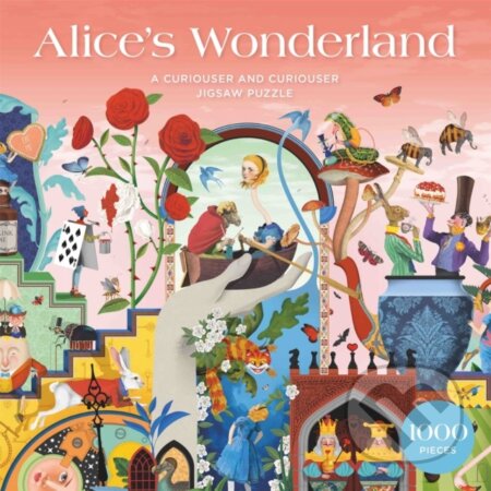 Alice's Wonderland (A Curiouser and Curiouser Jigsaw Puzzle) - puzzle z kategorie Multi puzzle