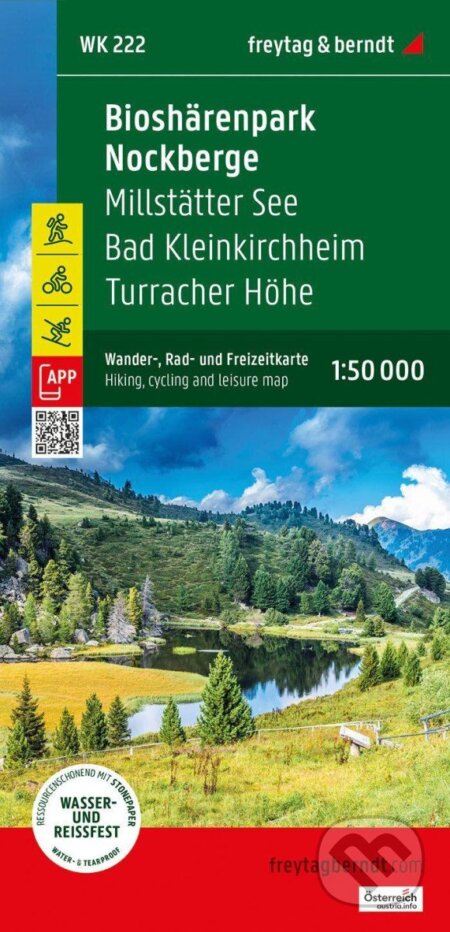 Kniha: Biosphärenpark Nockberge, Millstätter See 1: 50 000 (freytag&berndt)