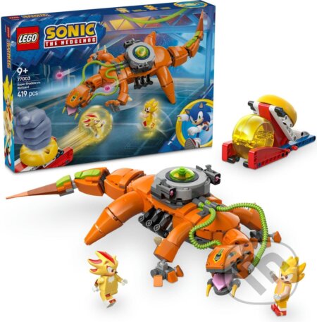 Společenská hra: LEGO® Sonic the Hedgehog™ 77003 Super Shadow vs. Biolizard (LEGO). LEGO, 2025