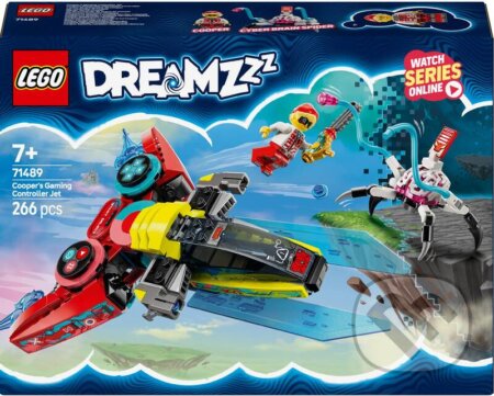 Spoločenská hra: LEGO® DREAMZzz™ 71489 Cooperovo lietadlo v podobe herného ovládača (LEGO). LEGO, 2025