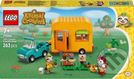 Společenská hra: LEGO® Animal Crossing™ 77054 Leif, karavan a záhradkársky obchod (LEGO). LEGO, 2025
