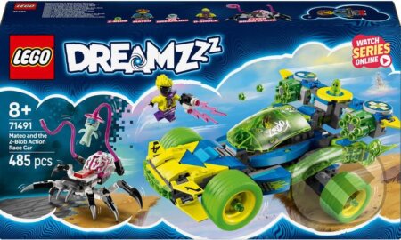 Spoločenská hra: LEGO® DREAMZzz™ 71491 Mateo a akčné pretekárske auto Z-Blob (LEGO). LEGO, 2025