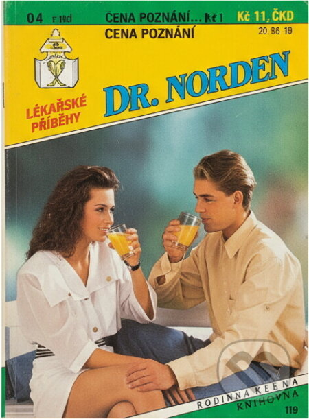 Kniha: Cena poznání (Patricia Vandenberg). Ivo Železný, 1994