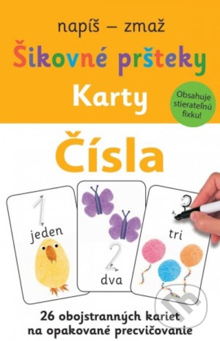 Čísla - Šikovné pršteky, Svojtka&Co., 2017