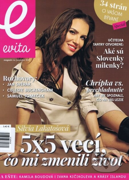 Evita magazín 11/2017, MAFRA Slovakia, 2017