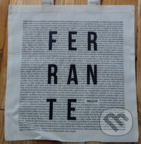 Plátená taška Ferrante, Inaque, 2017