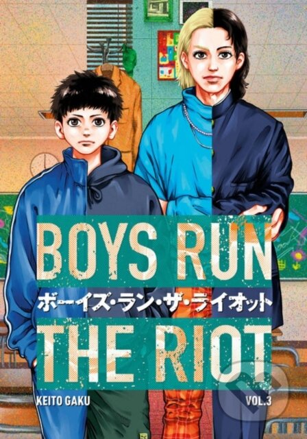Boys Run the Riot 3 - Keito Gaku - kniha z kategorie Komiksy
