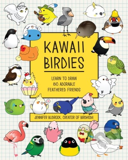 Kniha: Kawaii Birdies (Jen Budrock)