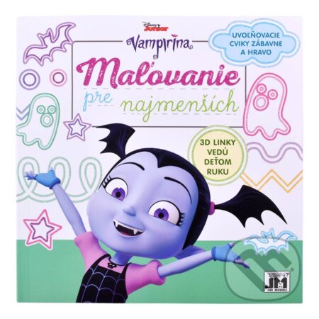 Kniha: Maľovanie pre najmenších Vampirína (Jiri Models SK)