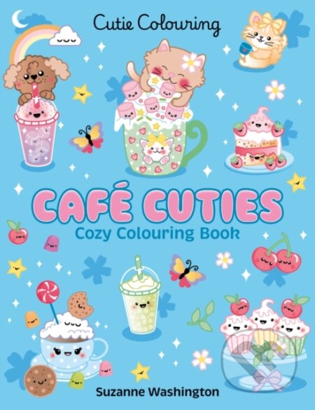 Cafe Cuties: Colouring Book - kniha z kategorie Omalovánky