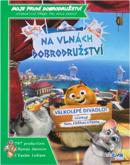 Kniha: Na vlnách dobrodružství (Roméo Hennion). Tlama games, 2023