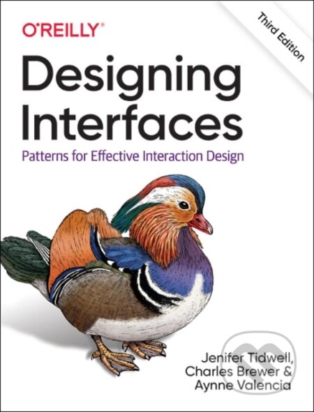 Kniha: Designing Interfaces (Aynne Valencia, Charles Brewer a Jenifer Tidwell)