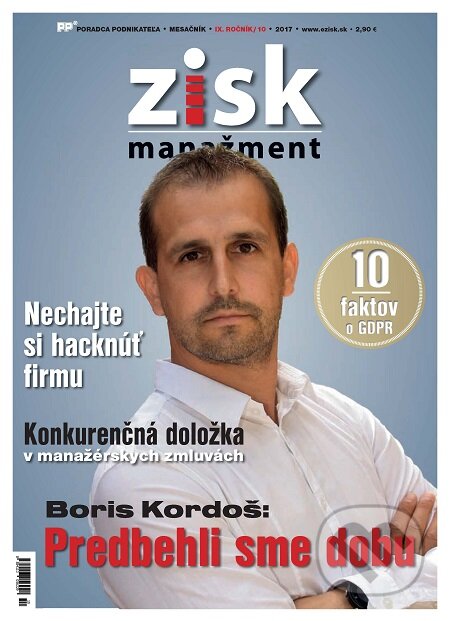 E-kniha: Zisk manažment, 10/2017 (Autorský kolektív)