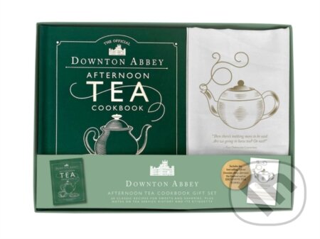 Kniha: The Official Downton Abbey Afternoon Tea Cookbook Gift Set [book + tea towel] (Abigail Johnson Dodg). , 2022