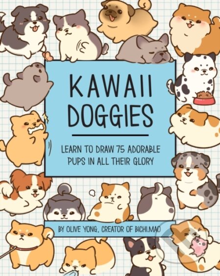 Kniha: Kawaii Doggies (Olive Yong)