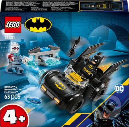 Spoločenská hra: LEGO® DC Batman™ 76301 Batman™ a Batmobil vs. Mr. Freeze™ (LEGO). LEGO, 2025