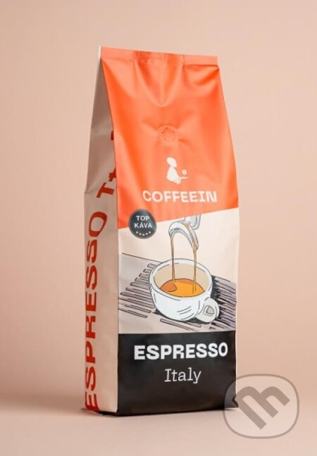 Kávy a čaje: Italy - espresso zmes (COFFEEIN). COFFEEIN