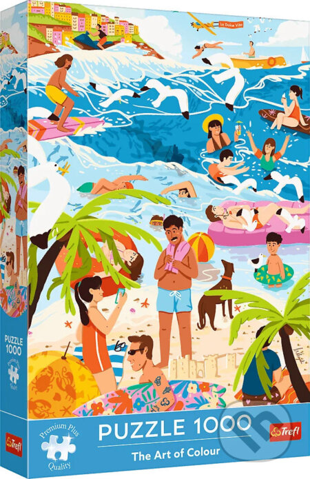 TREFL The Art of Colour V teple prázdnin 1000 dílků