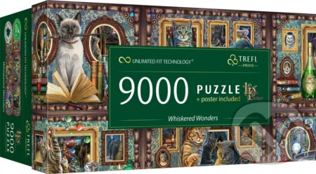 Puzzle: UFT Lisa Parker: Whiskered Wonders (Trefl). Trefl, 2025