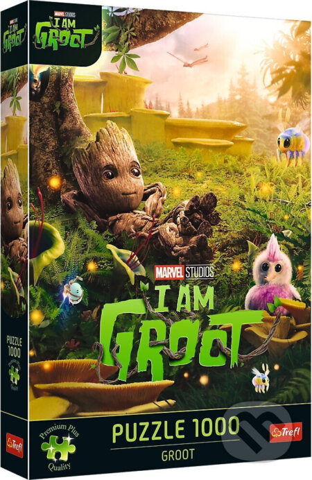 TREFL Puzzle Premium Plus Marvel: Já jsem Groot 1000 dílků