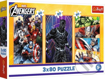 Marvel - Dni plné akcie - puzzle z kategorie 60 - 300 dílků