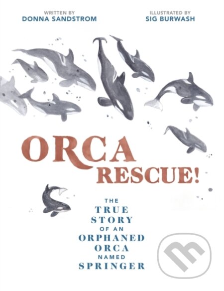 Kniha: Orca Rescue! (Donna Sandstrom)