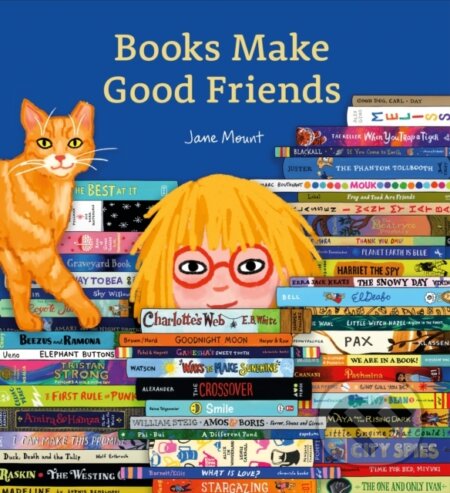 Books Make Good Friends (A Bibliophile Book) - Jane Mount - kniha z kategorie Pro děti