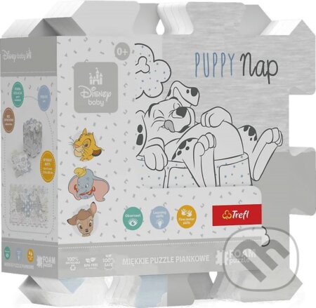 Pěnové puzzle: Disney postavičky - puzzle z kategorie Maxi dílky