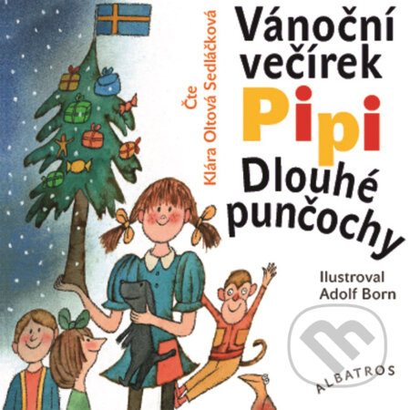 Vánoční večírek Pipi Dlouhé punčochy - Astrid Lindgren, SewandSo, 2017